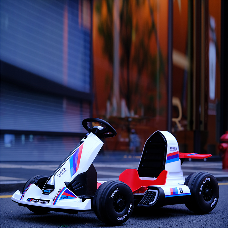 新款网红卡丁车儿童电动玩具汽车可坐大人四轮宝宝男女小孩赛车子