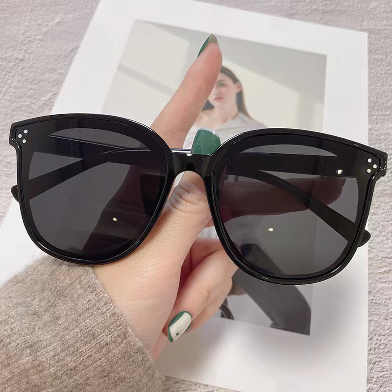 夏季新款太阳镜高级感眼镜防晒女优雅代发防紫外线抗辐射墨镜