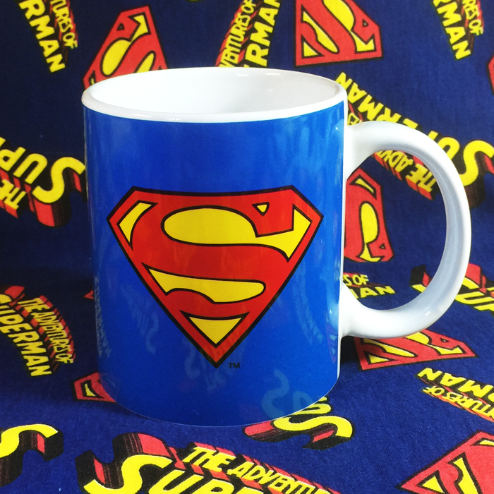 正品代购DC蝙蝠侠超人superman钻石标志陶瓷马克随手杯咖啡水杯子