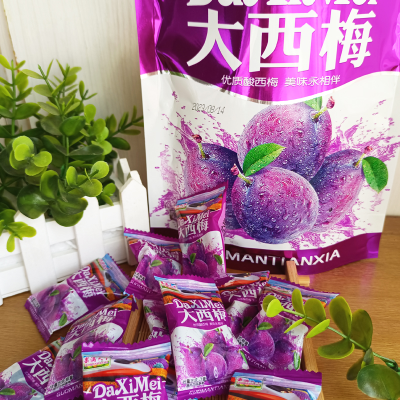 西梅干新疆特产果干蜜饯新鲜零食小吃休闲食品伊犁蓝莓味李果多味