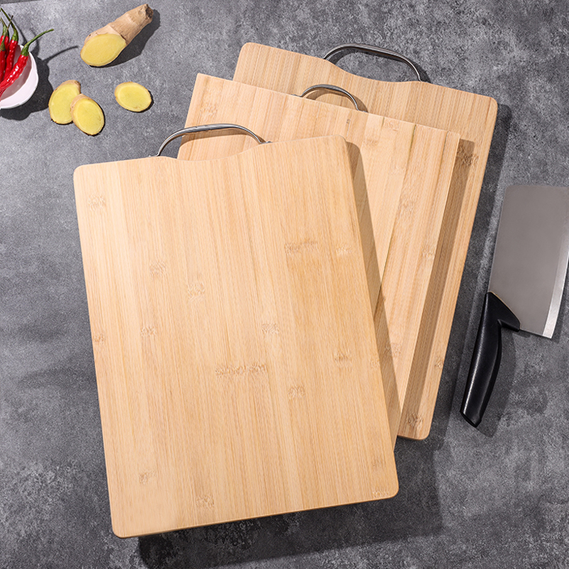 切菜板抗菌砧板家用防霉粘板厨房案板竹占板小实木刀板双面宿舍