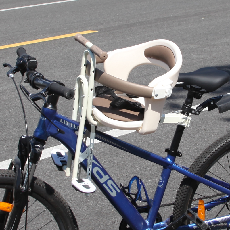 自行车前置儿童咱全座椅代驾电动车宝宝座椅共享单车儿童安全座椅