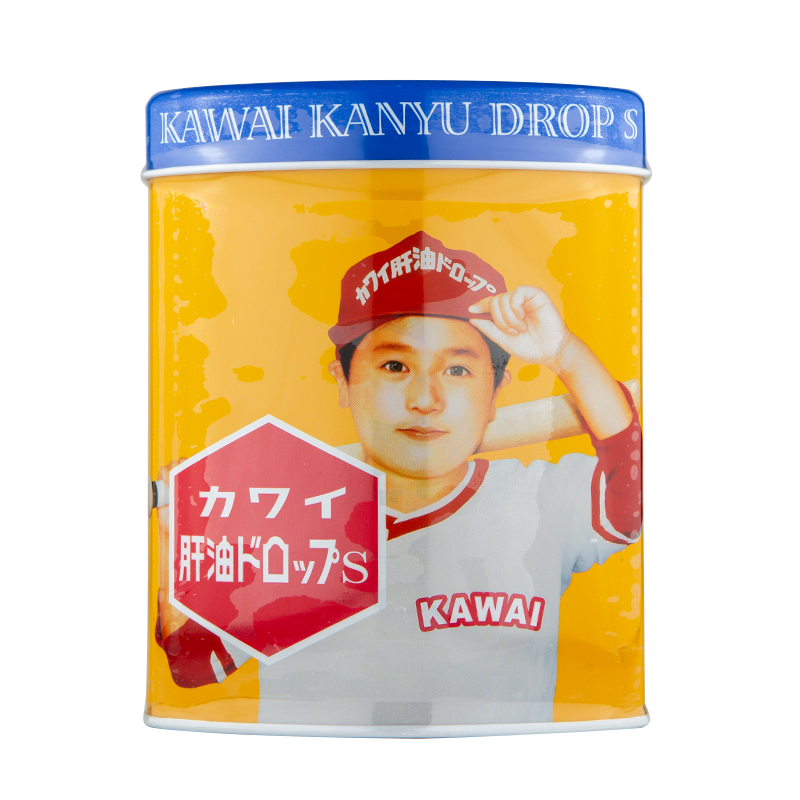 日本KAWAI 梨之钙儿童宝宝发育钙吸收卡哇伊肝油丸鱼肝油