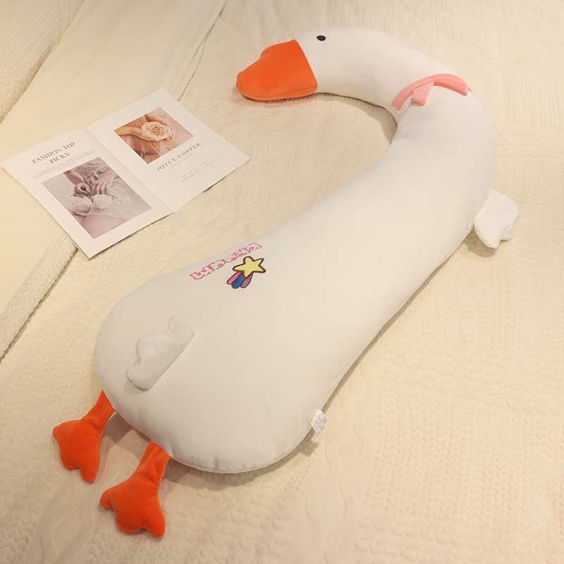 高档大号恐龙抱枕女生睡觉专用侧睡毛绒玩具可拆洗夹腿玩偶长条布
