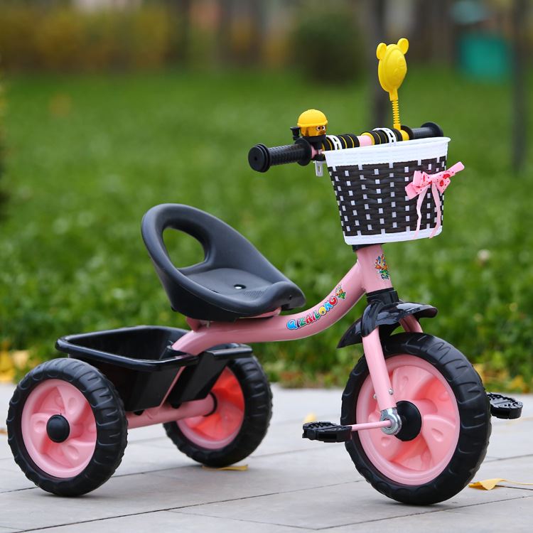儿童三轮车小孩自行车童车玩具男女宝宝2-3-4岁脚踏车单车