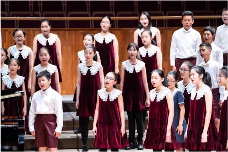 中学生小学生大合唱团表演服六一儿童男女朗诵队演讲比赛演出服装