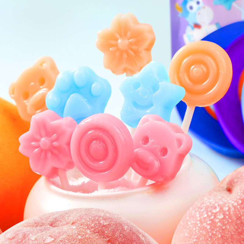 乳酸菌无糖棒棒糖高颜值网红创意儿童喜爱小零食多口味糖果母婴店