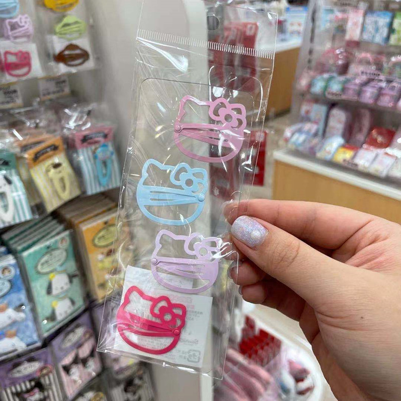 日本采购Sanrio可爱Melody女童少女孩hellokitty发夹刘海夹边夹