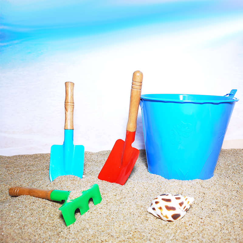 宝宝玩沙子挖沙套装儿童沙滩玩具大号海边户外玩沙工具玩土小铁铲