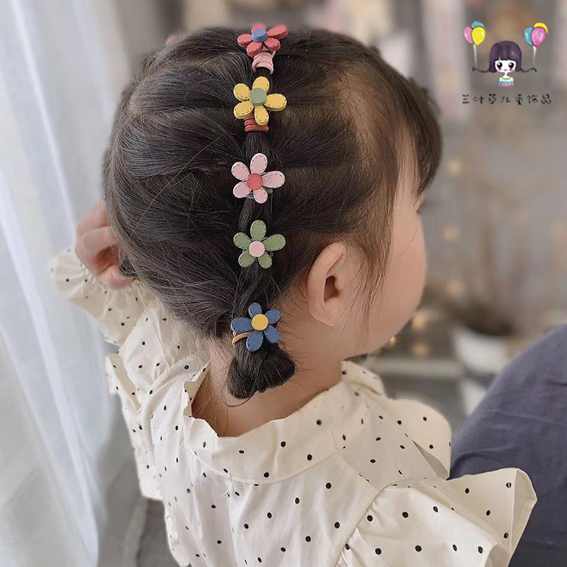 韩国儿童头绳不伤发女童扎头发橡皮筋发圈女孩发饰品宝宝头饰发绳