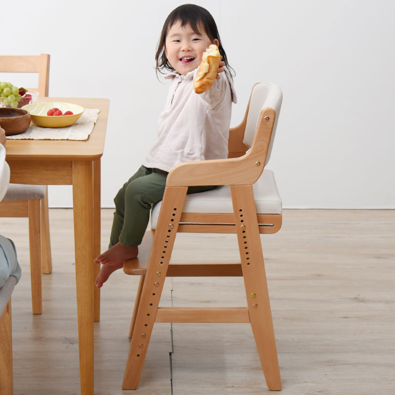 gen儿童学习椅实木座椅家用小学生椅子升降成长椅大宝宝餐椅