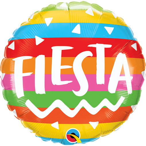 先锋彩印图案 18吋 嘉年华 Fiesta Rainbow Stripes 4月新品