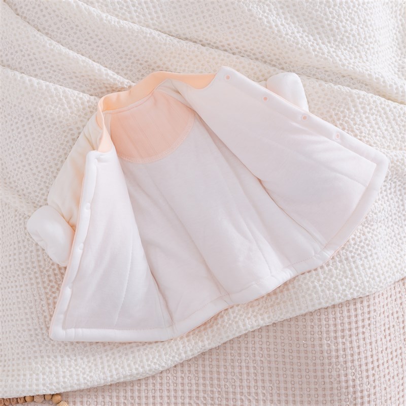 婴儿冬装棉服加厚加绒外穿保暖分体套装男女宝宝棉衣棉裤子两件套