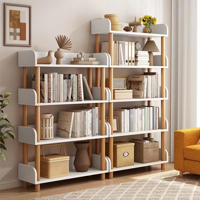 书架置物架落地客厅家用小型书柜儿童卧室靠墙书本简易收纳架子