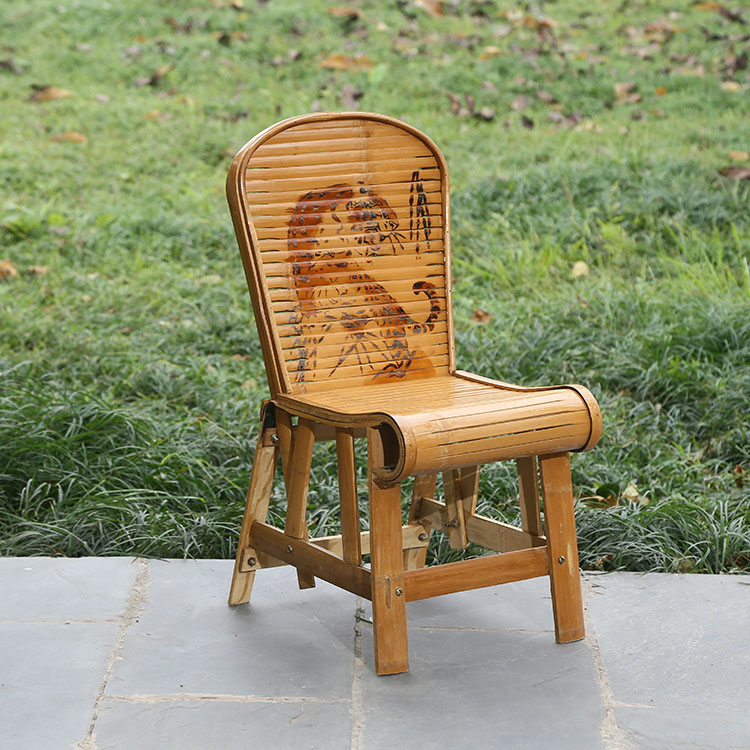 四川小竹椅子靠背椅儿童成人用都没问题质量可靠扎实纯手工竹家具