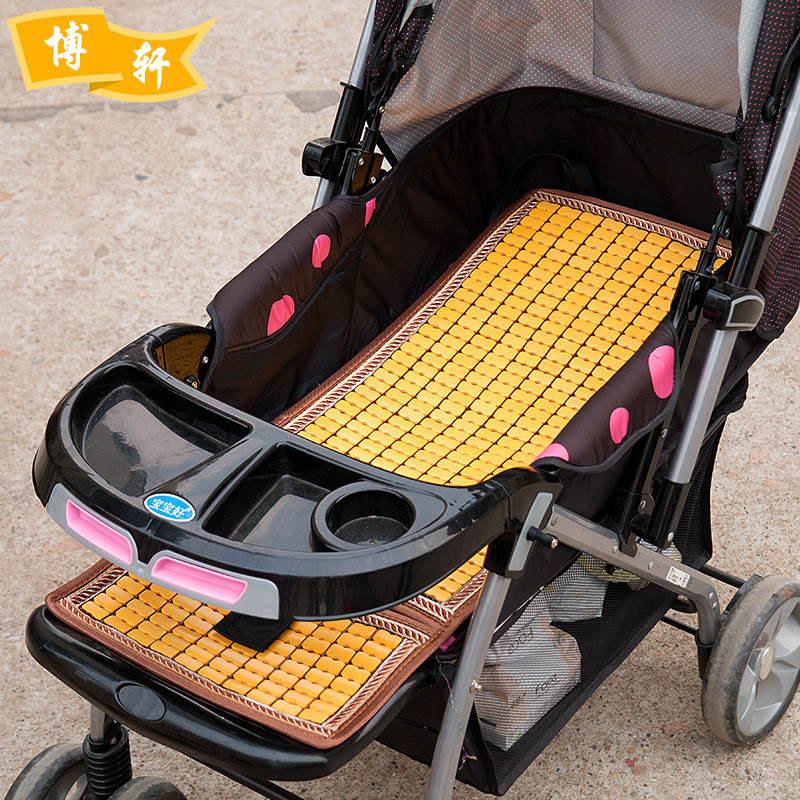 婴儿推车通用凉席垫夏季BB宝宝儿童多功能手推车冰丝凉席垫