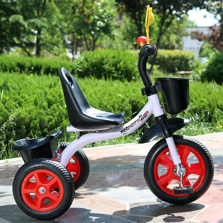儿童三轮车脚踏车宝宝手推车小孩自行车男女玩具单车1-3-6岁童车