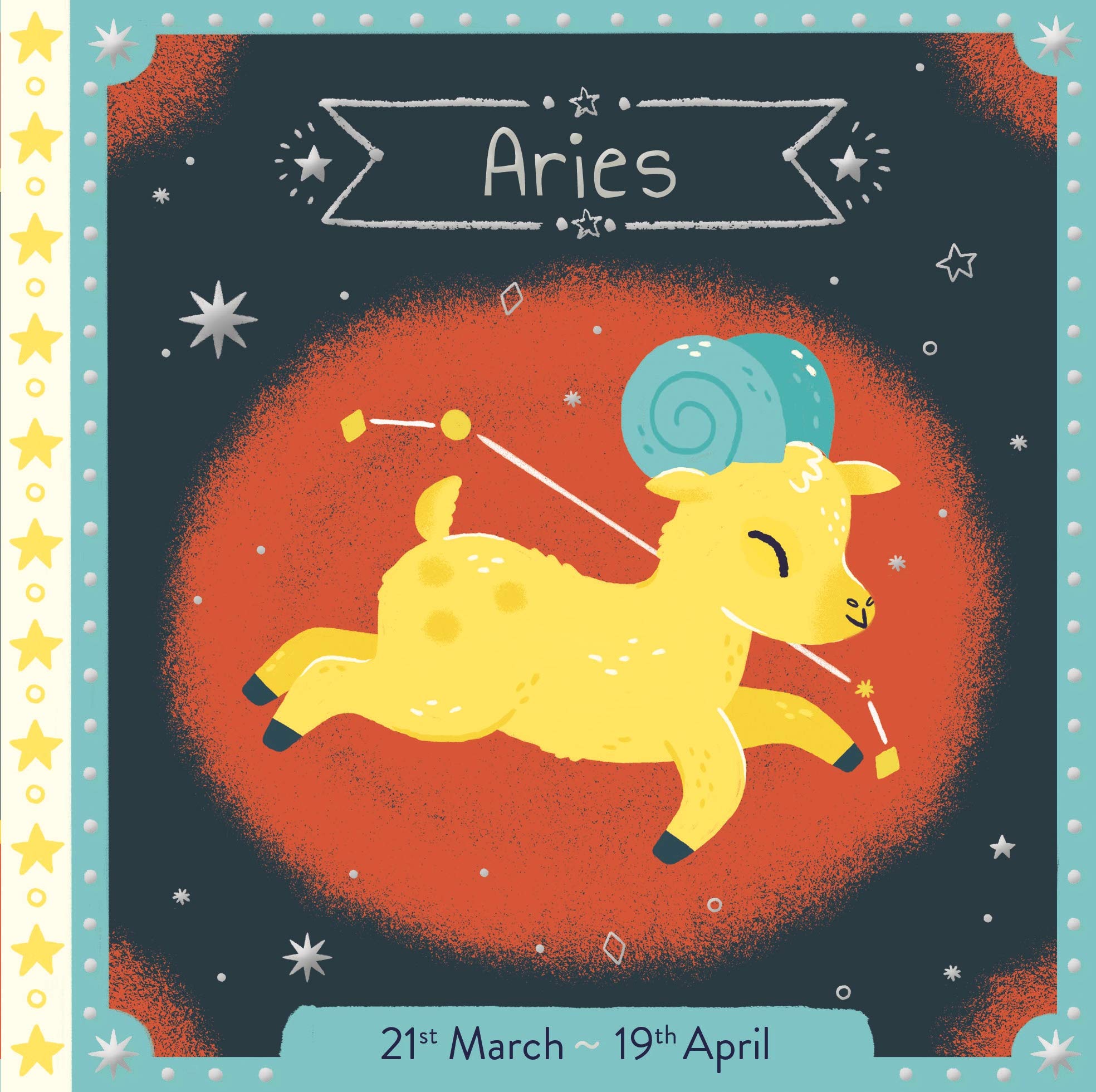 白羊座 认识你的星座系列 纸板书 科学与神话 儿童低幼启蒙 绘本故事礼品书 英文原版 Aries (My Stars) BJ