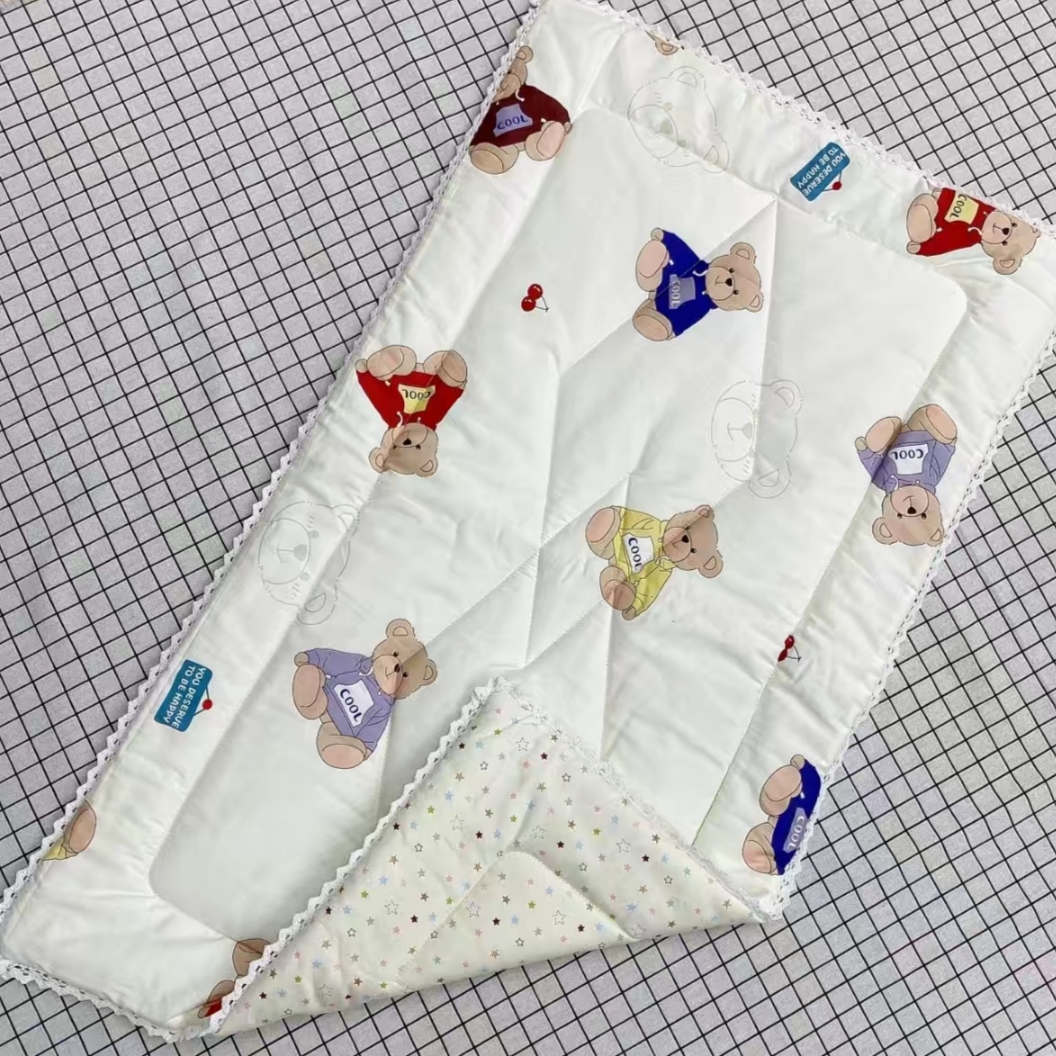 新生儿宝宝幼儿园入园纯棉夹棉婴儿床垫垫被棉絮褥垫子四季可机洗