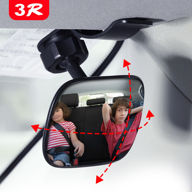 速发汽车内宝宝观察镜车用儿童安全座椅后视镜加装辅助镜反向盲区