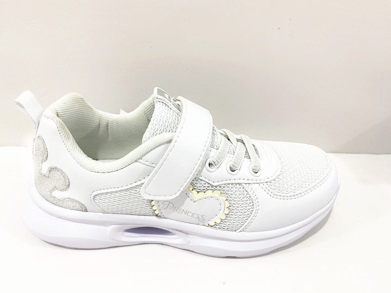 迪士尼公主女童2020秋季新款韩版小白休闲运动鞋舒适透气包邮