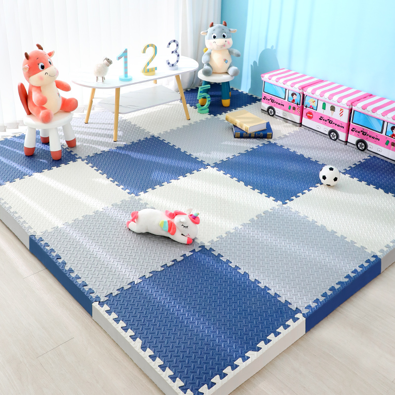 儿童拼接泡沫地垫家用卧室铺地板垫子加厚夏季客厅拼图地毯床边垫