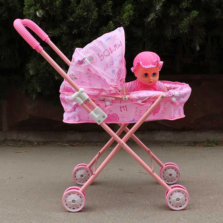 高档儿童玩具推车娃娃女童女孩过家家玩具K手推车玩具婴儿宝宝小