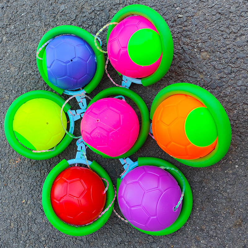 儿童跳跳球弹力球幼儿园礼物奖品小学生成人健身宝宝甩甩球玩具球