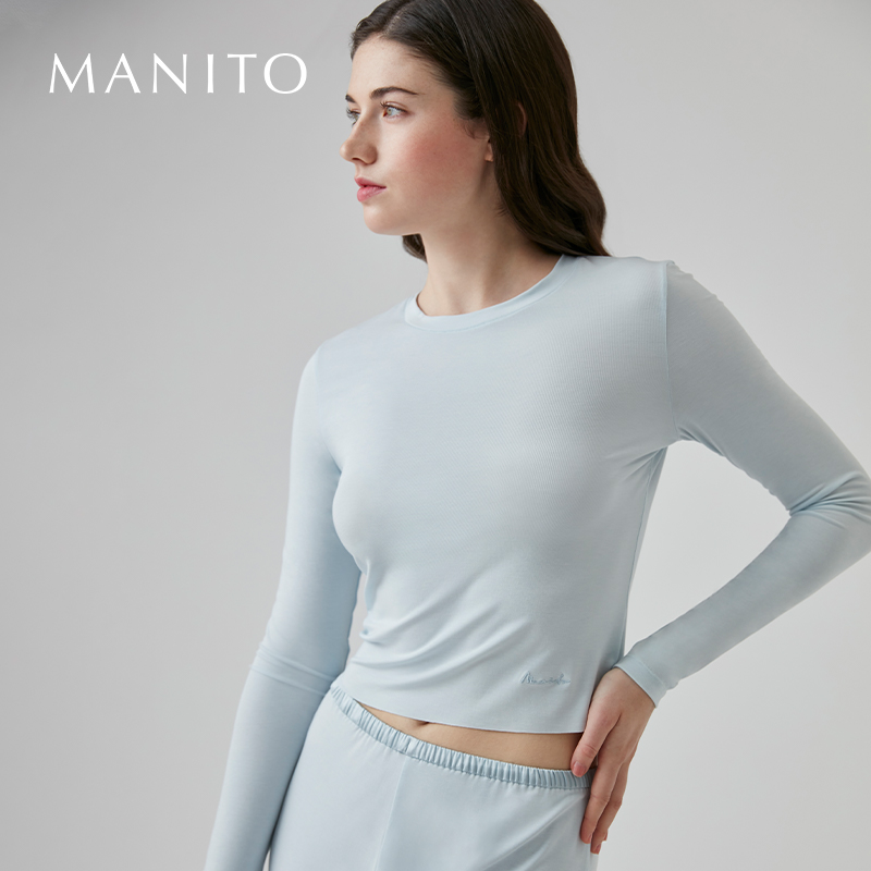 MANITO/曼尼陀New Soft桑蚕丝莫代尔短袖长袖长裤软糯柔软显身材