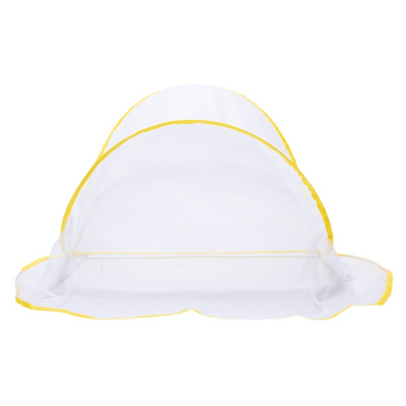 防蚊头罩睡觉网罩头部小蚊帐套头面部家用婴儿折叠免安装专用面罩