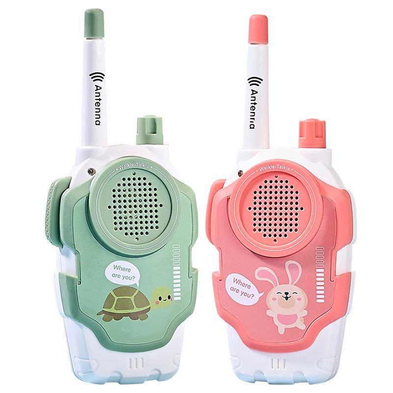 儿童对讲器机亲子无线传呼机一对宝宝户外玩具小型对话机男孩益智