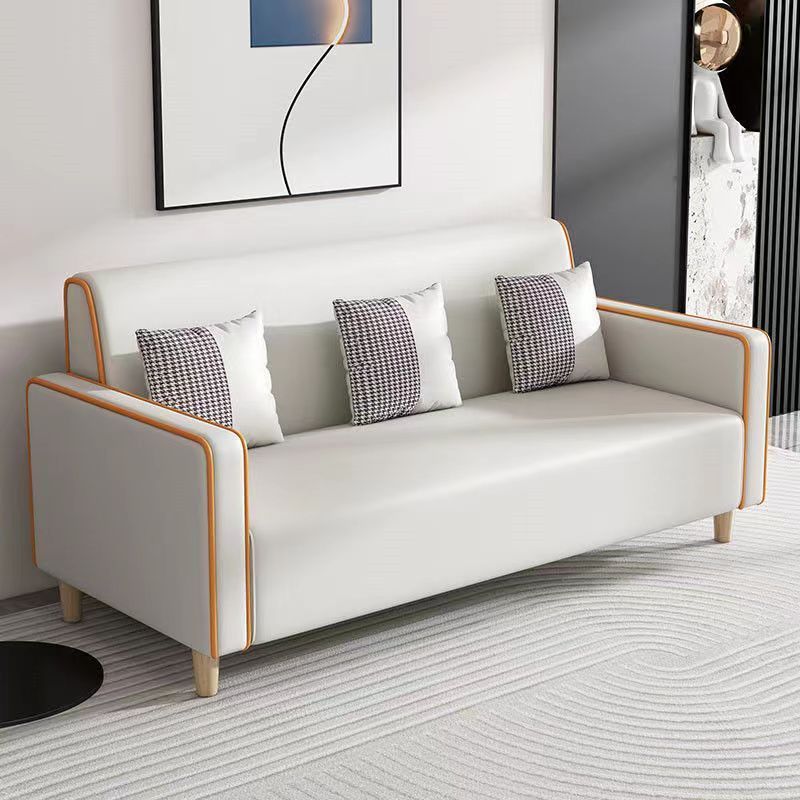 北欧小户型沙发客厅卧室公寓出租屋现代简约双三人科技布网红沙发