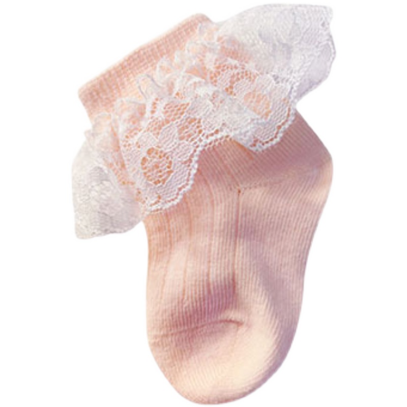 （不嘞脚）婴儿袜子夏季纯棉薄款0-3月1岁新生女宝宝夏夏天公主袜
