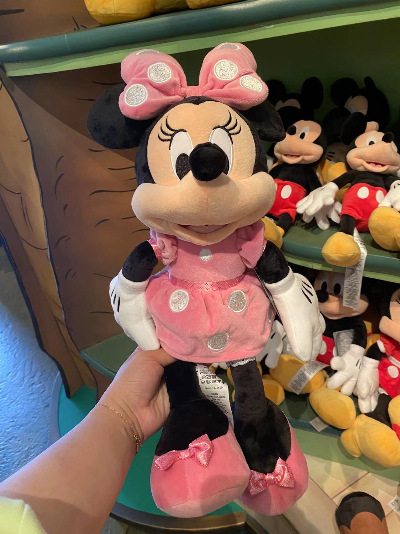 香港迪士尼代购  米奇妮毛绒公仔玩偶米老鼠大娃娃玩具生日礼物