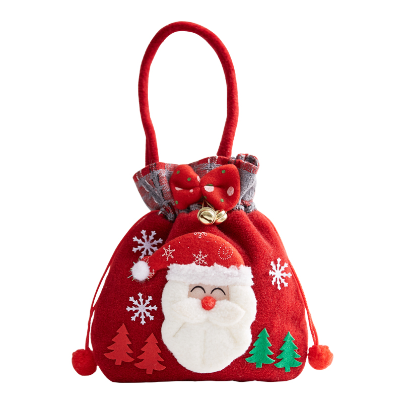 夜幼儿园礼物礼包圣诞包装袋节袋儿童袜子礼品袋平安手提礼盒苹果