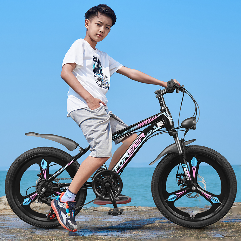 永久儿童自行车8一12岁中大童青少年变速山地车男女孩小学生单车