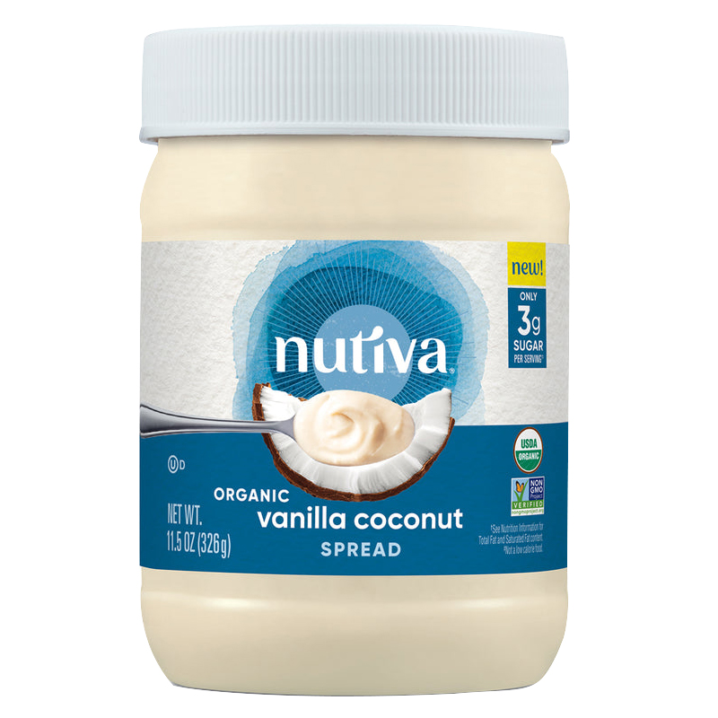 临期】Nutiva椰子抹酱 326G 2024.7到期