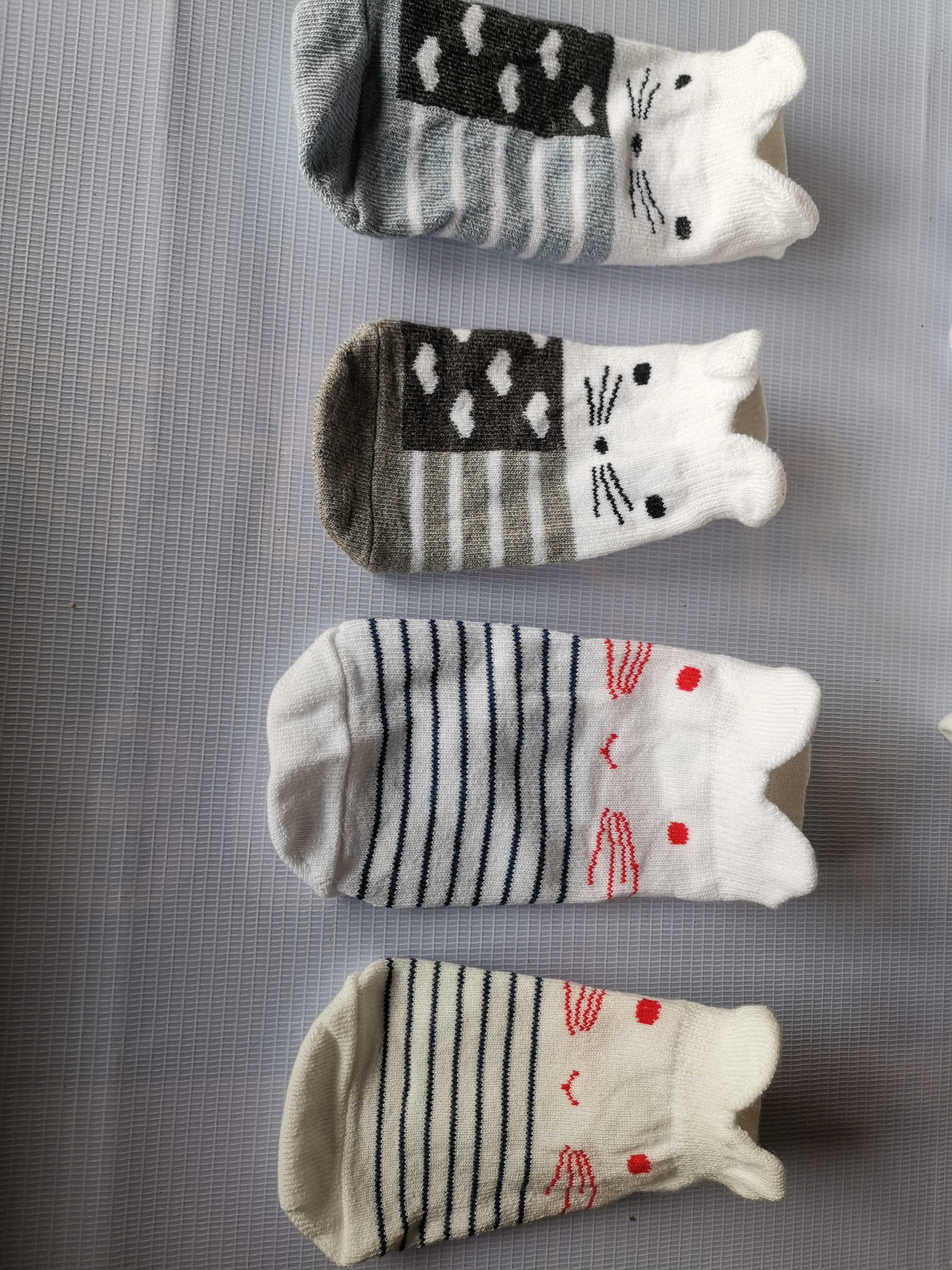 外贸尾货1—3岁婴儿宝宝男女童立体卡通猫咪老鼠耳朵纯棉船地板袜