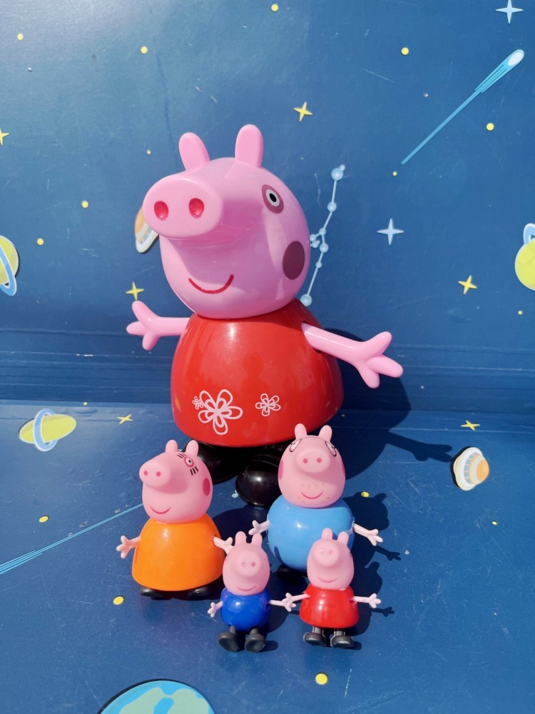 儿童益智玩具宝宝2岁1女孩粉色小猪佩琪3-6岁会唱歌跳舞佩奇乔治4