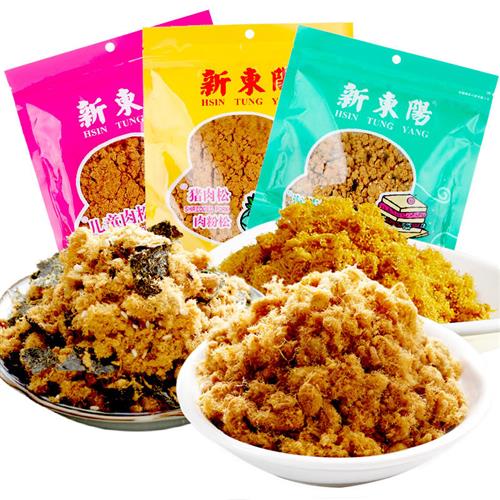 新东阳营养猪肉松205g*3袋装营养儿童海苔寿司拌饭肉松肉粉松零食