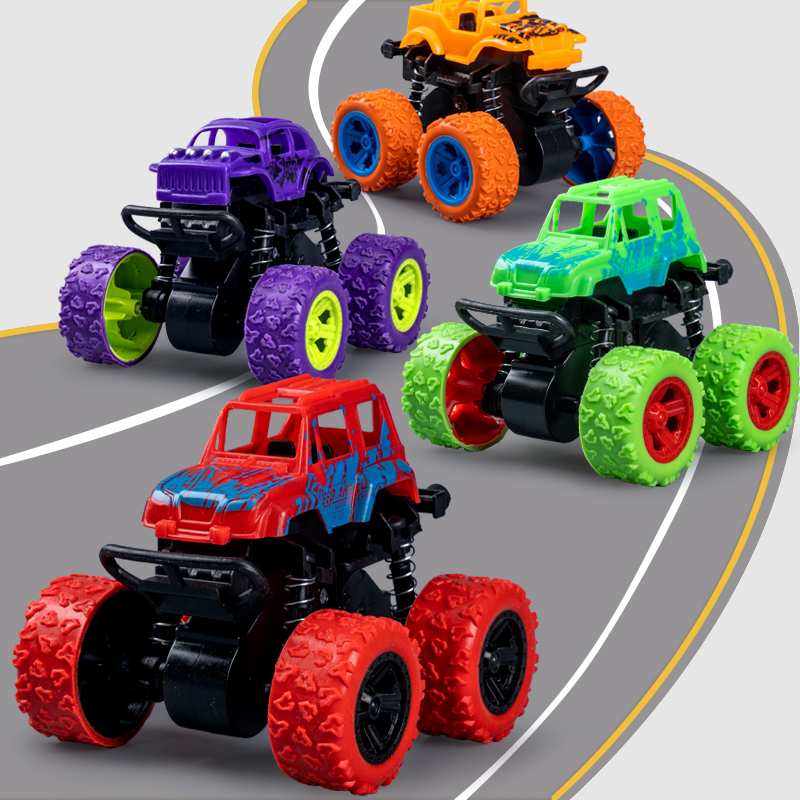 惯性越野车玩具超耐摔攀爬车模型儿童四驱车男孩玩具车宝宝小汽车