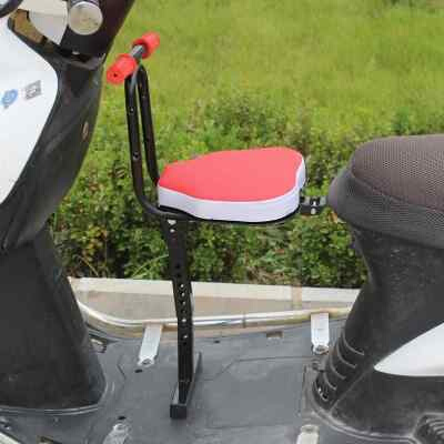 定制加厚前置电单车座位防护电动摩托车儿童座椅小孩子自行车脚踏