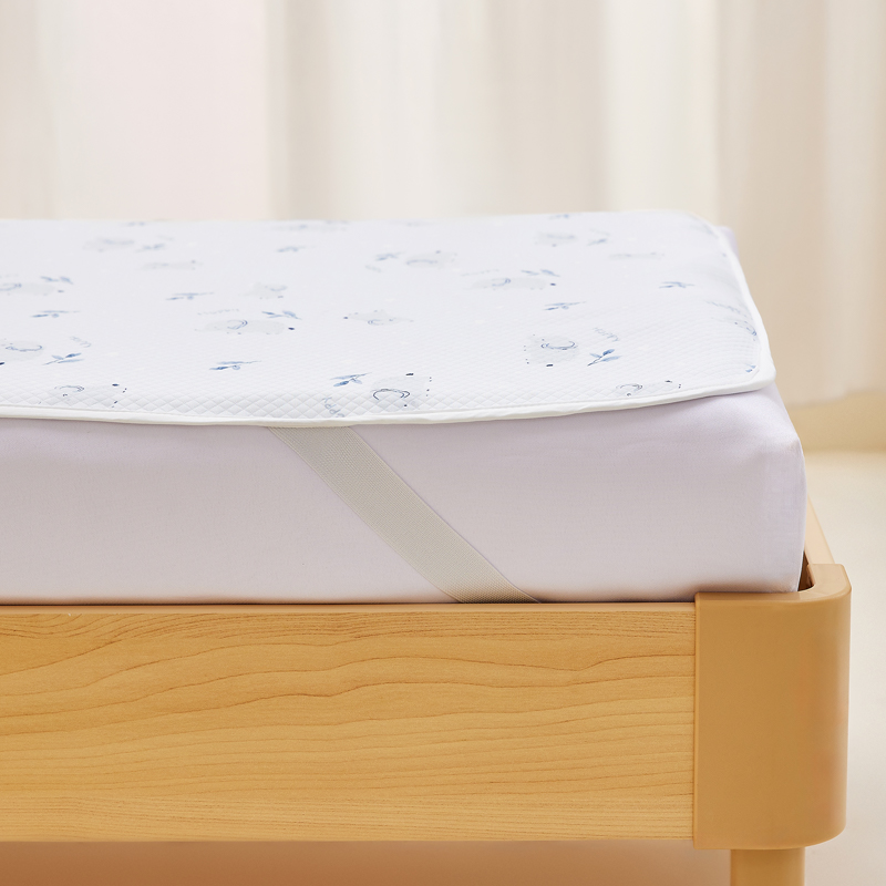 罗莱家纺婴幼儿防水床笠单件床垫保护罩儿童隔尿床套床护垫席梦思