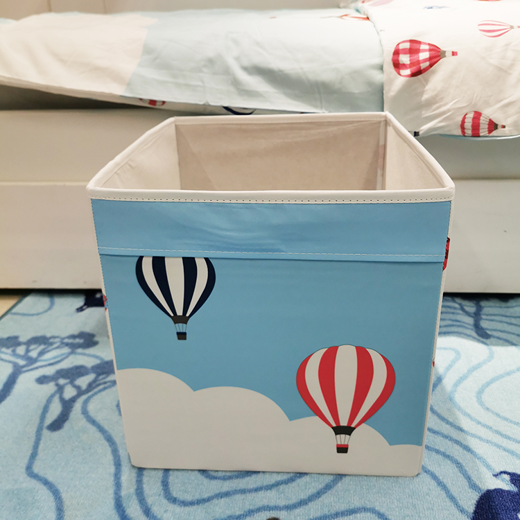IKEA宜家乌普托格卡通儿童衣物收纳盒马卡龙可爱衣物玩具储藏特价