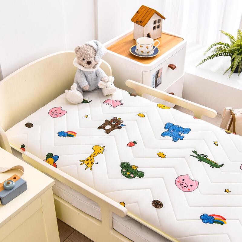 婴儿乳胶床垫子新生儿童小学生幼儿园床褥宝宝拼接床四季通用定制