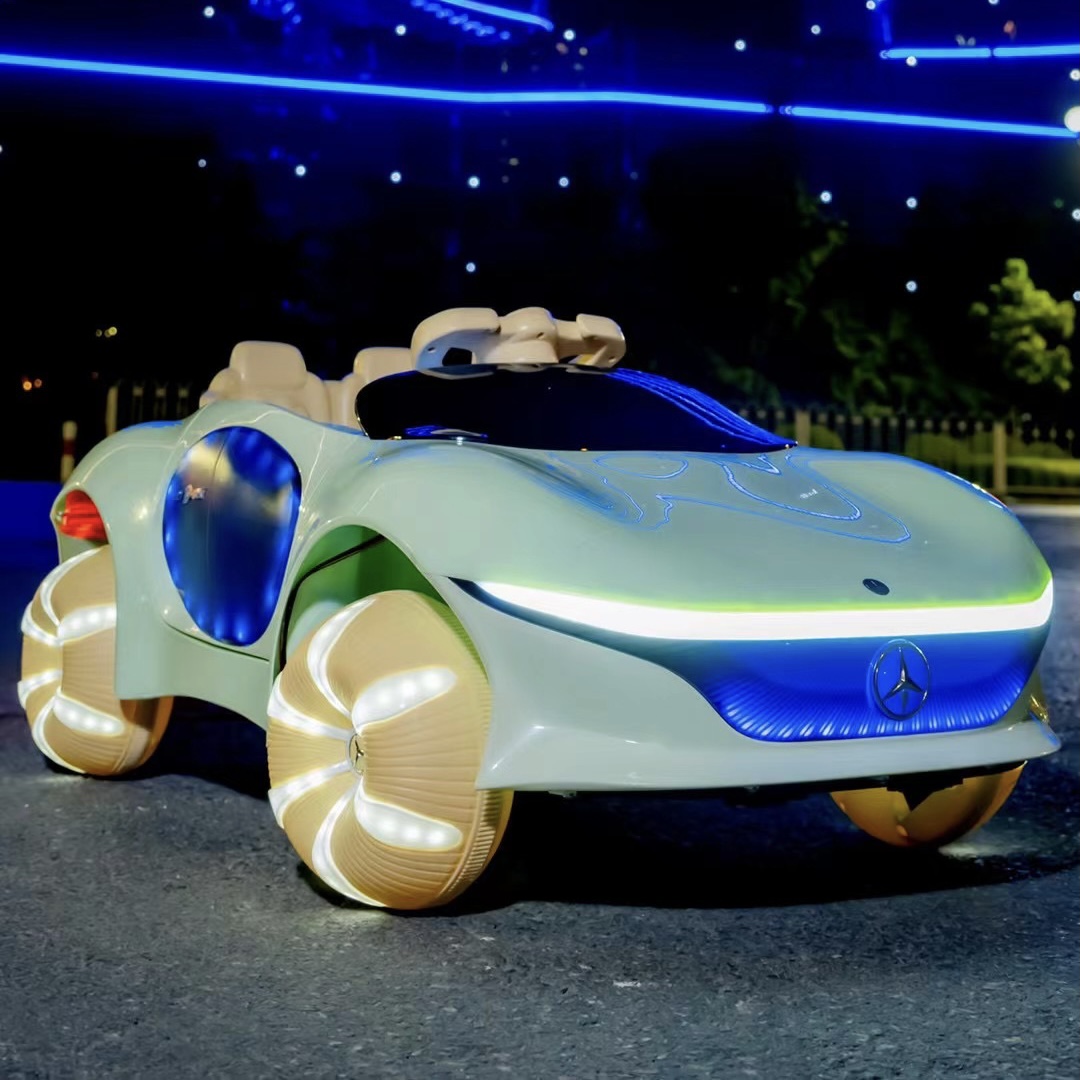 新款儿童电动车四轮汽车1-3岁带遥控宝宝男女小孩玩具可坐人童车