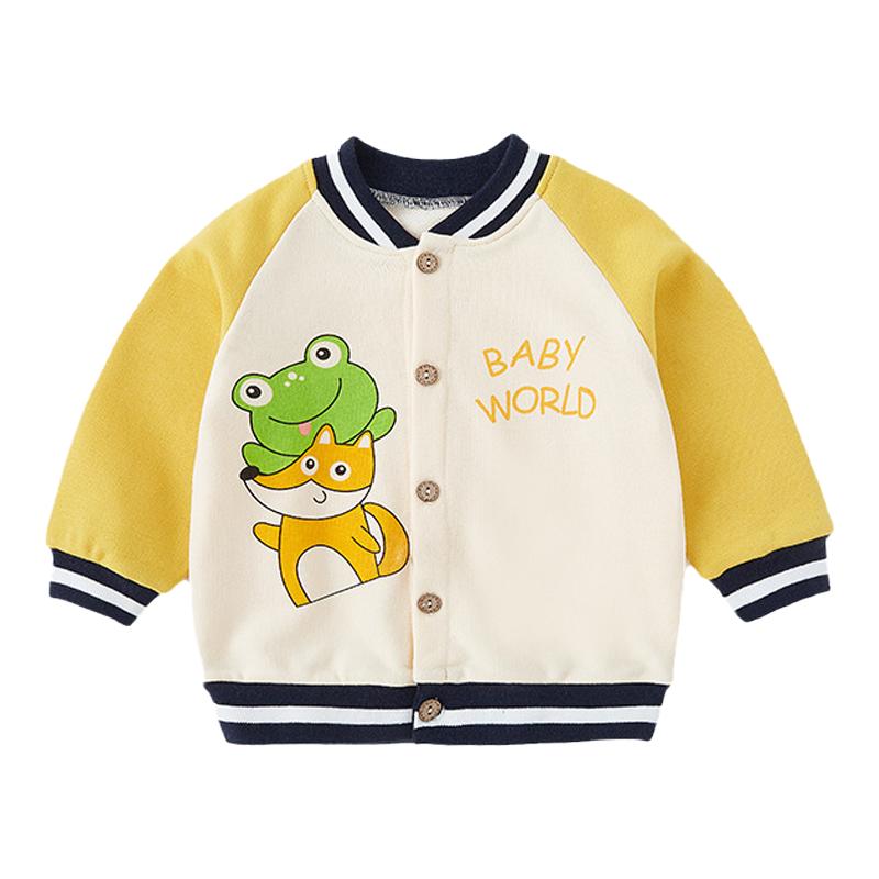 男童女童春秋季儿童韩版棒球服洋气外套宝宝夹克婴儿上衣卫衣薄款