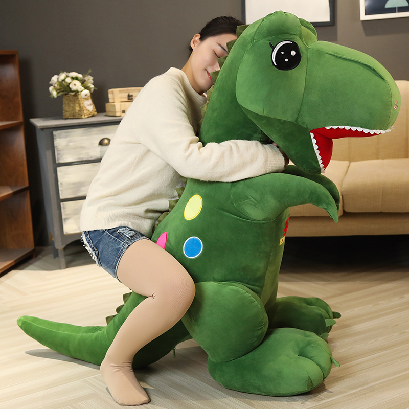 正品恐龙毛绒玩具霸王龙公仔玩偶睡觉抱枕小大号布娃娃男生版男孩