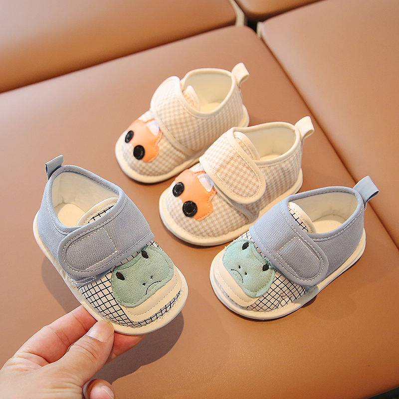 婴儿鞋子春天手工宝宝春季鞋一阶段学步鞋室内1岁10个月宝宝鞋男7