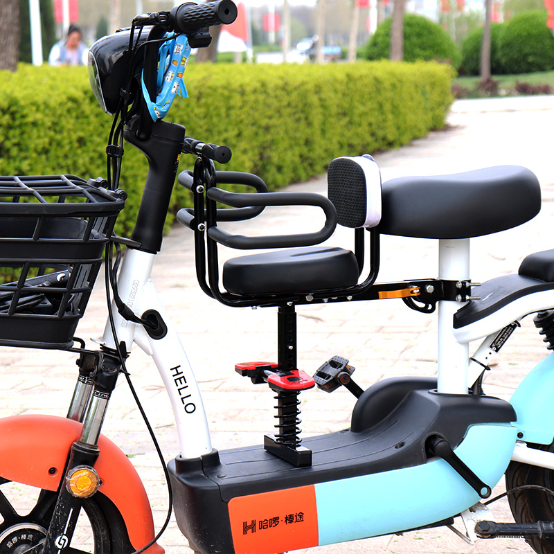 电动车儿童座椅前置爱玛电瓶车小孩电车自行车宝宝婴儿安全坐椅